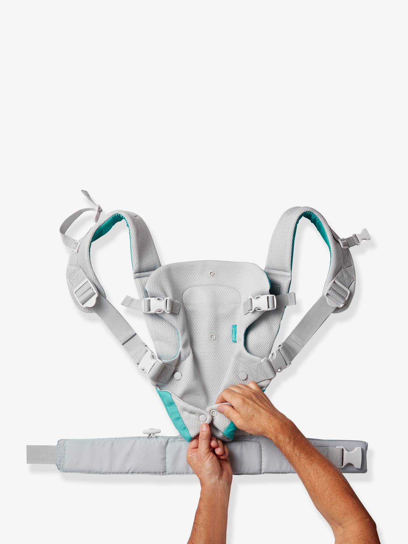 Porte bébé Flip Ergo 4 en 1 Convertible Air gris clair (Infantino) - Image 2