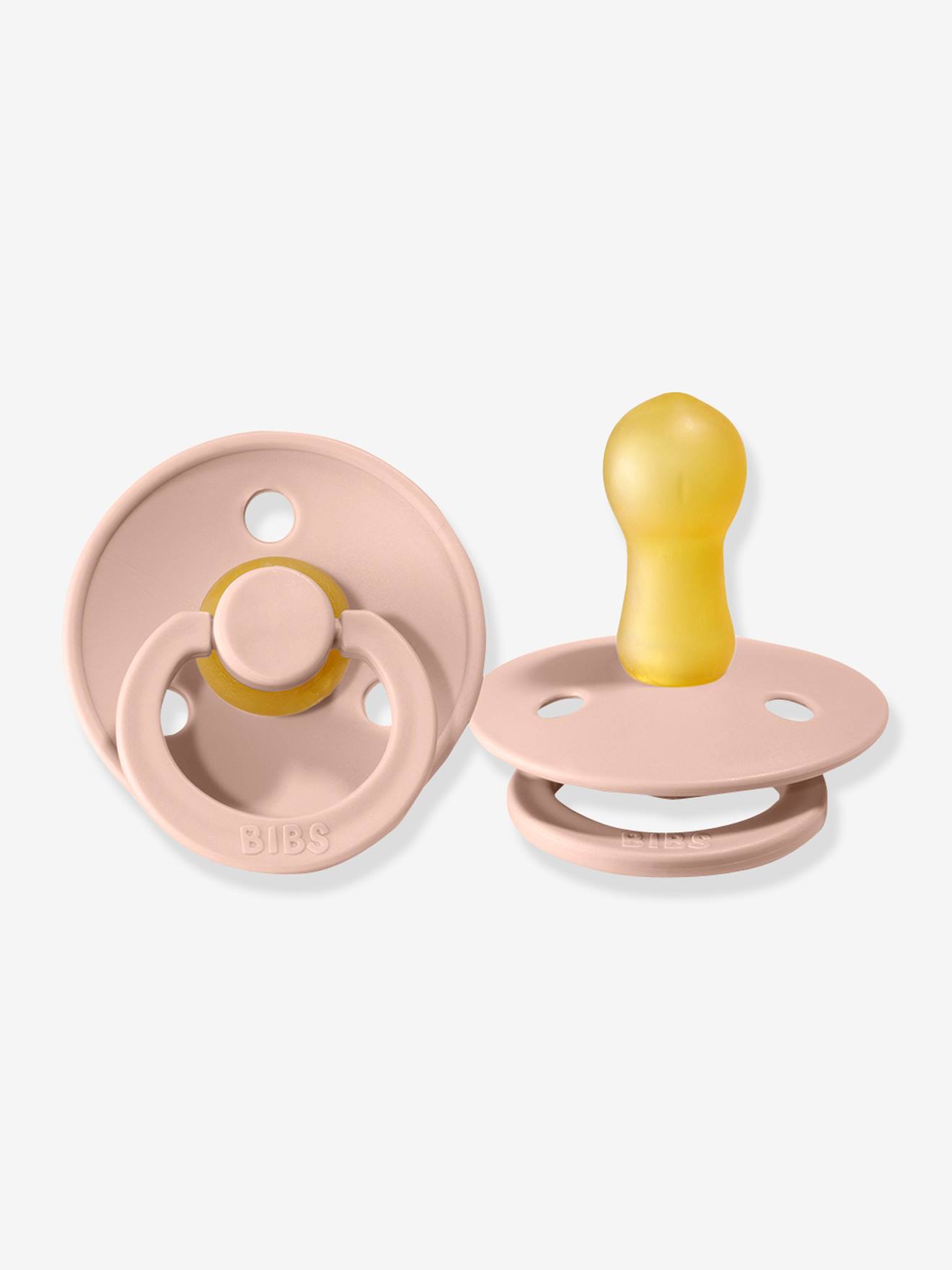 Lot de 2 sucettes-tétines Colour, taille 1 de 0 à 6 mois woodchuck & blush (Bibs) - Image 1