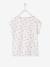 T-shirt imprimé détails irisés fille Oeko-Tex® blanc imprimé+rose imprimé 2 - vertbaudet enfant 