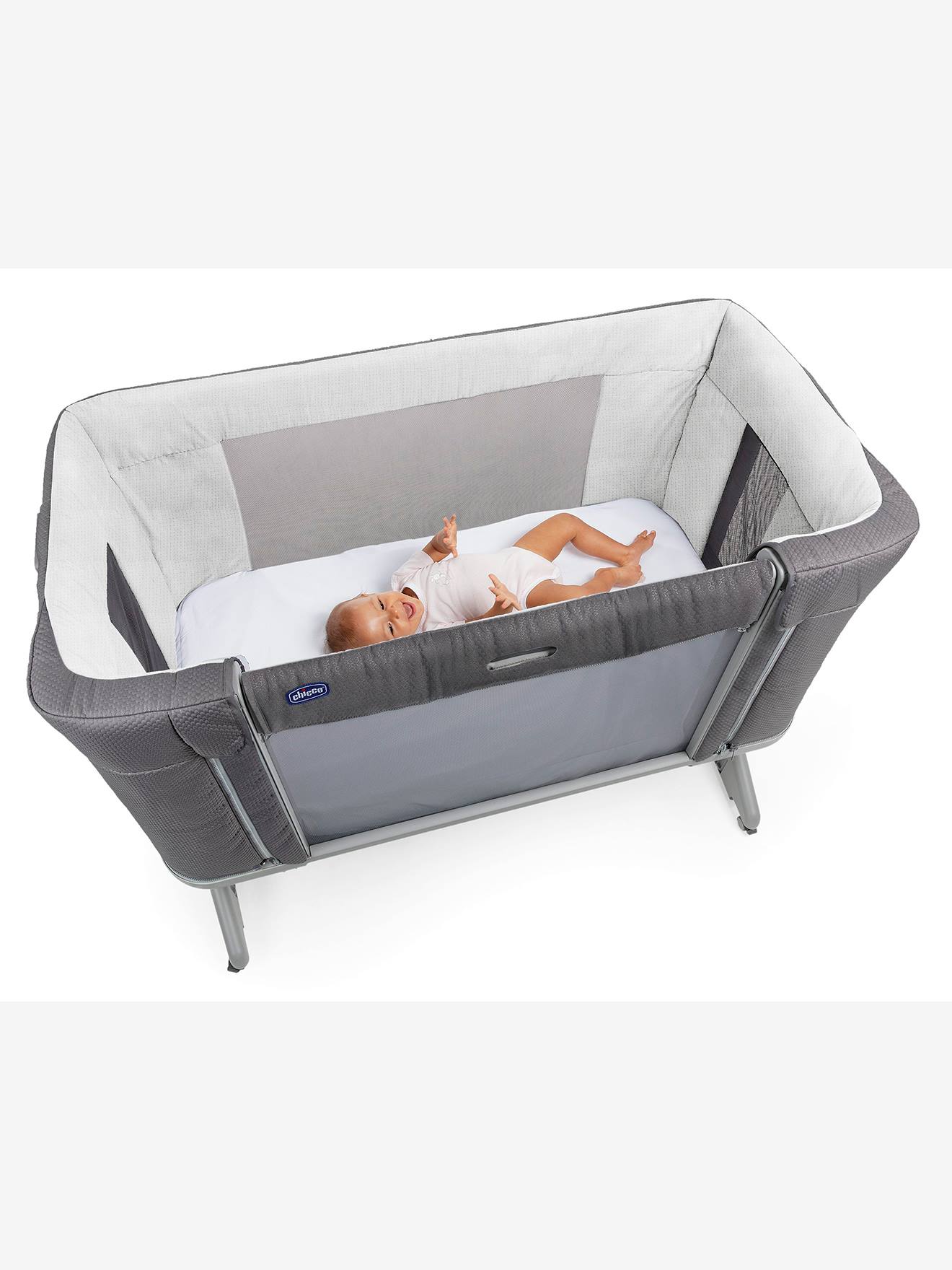 Berceau Cododo Evolutif Next2me Forever Chicco Moon Grey Chicco