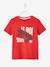 T-shirt à message garçon manches courtes Oeko-Tex® BLEU ELECTRIQUE+encre+JAUNE+ROUGE 10 - vertbaudet enfant 