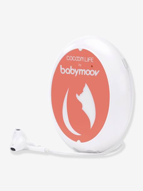Ecoute Fœtal Babydoppler Connect Cocoon Life Babymoov Blanc Rose Babymoov