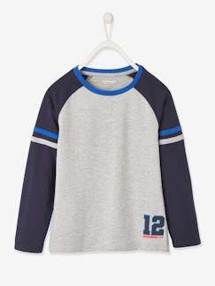Garçon-Vêtements de sport-T-shirt de sport garçon inscription dos en relief Oeko-Tex®
