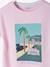 T-shirt motif 'city' fille manches courtes Oeko-Tex® blanc+parme+rose poudré 7 - vertbaudet enfant 