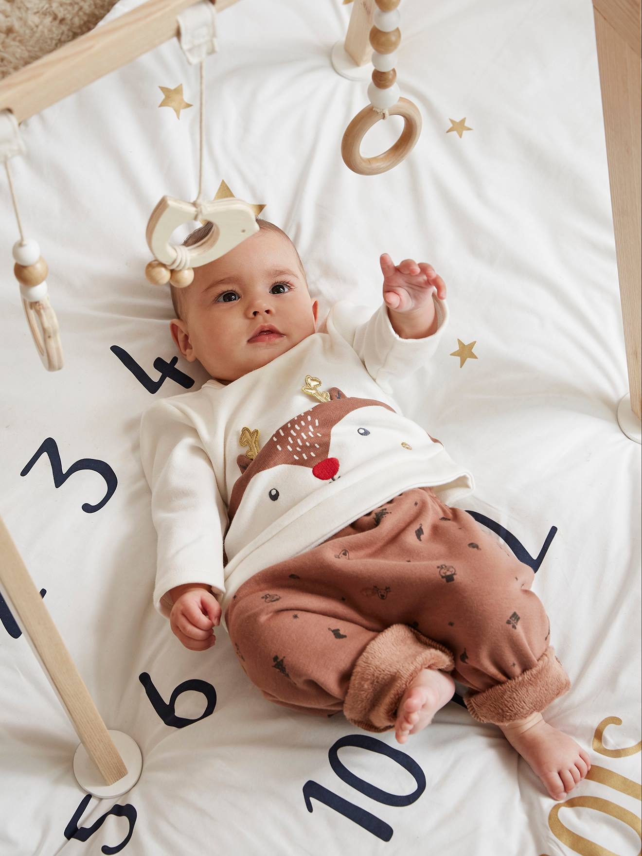Mon Premier Noël Bébé Garçon Fille Ange Combinaison Nouveau-né Infant Tenues Vêtements 