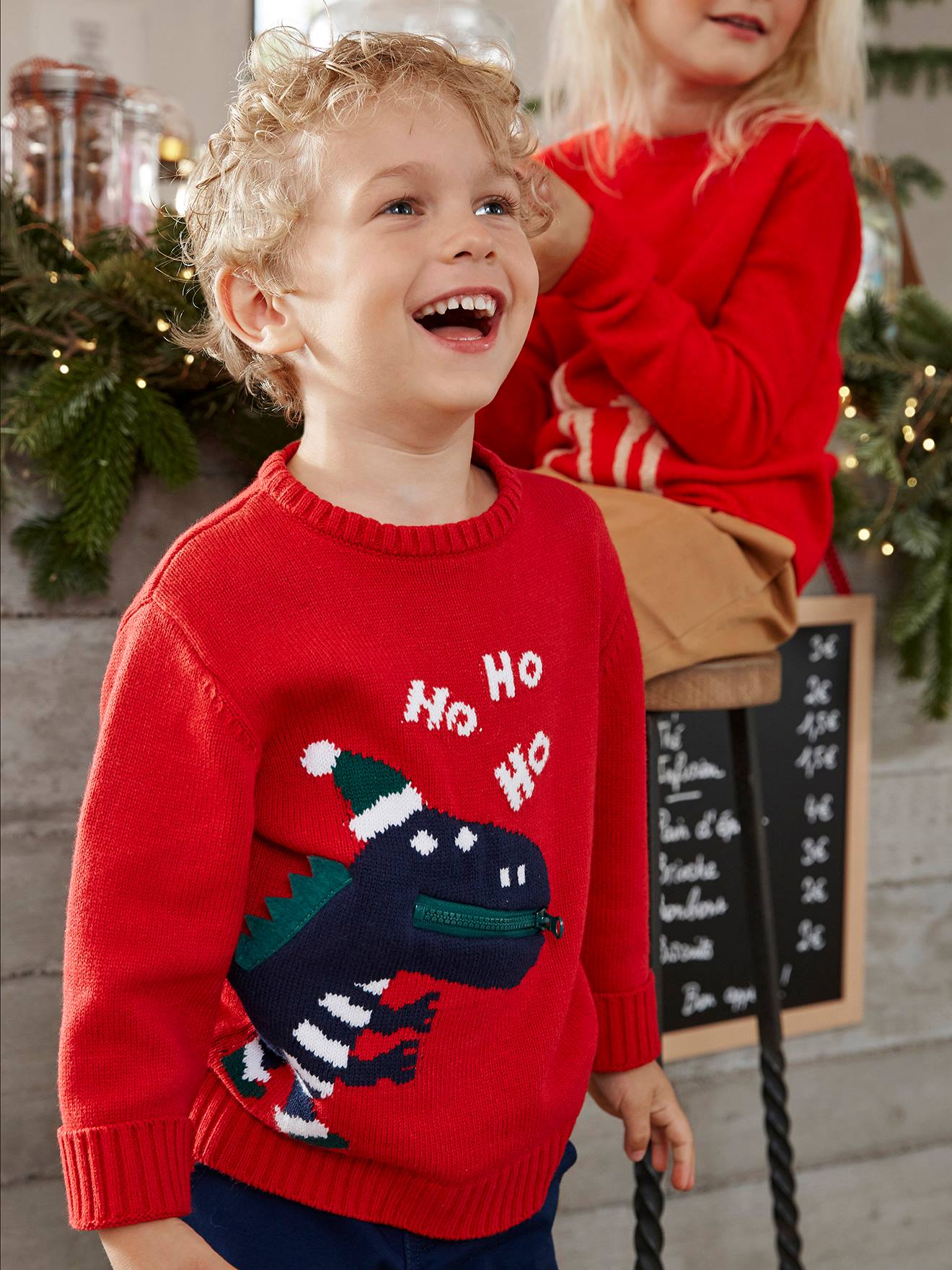 pull noel vertbaudet