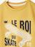 T-shirt à message garçon manches courtes Oeko-Tex® BLEU ELECTRIQUE+encre+JAUNE+ROUGE 9 - vertbaudet enfant 