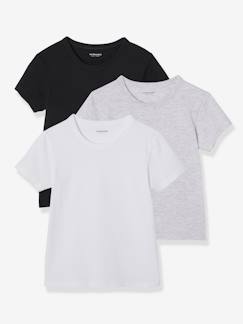 Garçon-Sous-vêtement-Lot de 3 T-shirts garçon manches courtes Oeko-Tex®