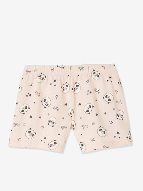 Lot pyjama + pyjashort panda Oeko-Tex® lot ivoire 7 - vertbaudet enfant 