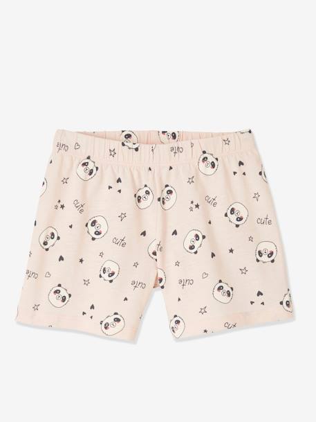 Lot pyjama + pyjashort panda Oeko-Tex® lot ivoire 4 - vertbaudet enfant 