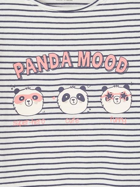 Lot pyjama + pyjashort panda Oeko-Tex® lot ivoire 9 - vertbaudet enfant 