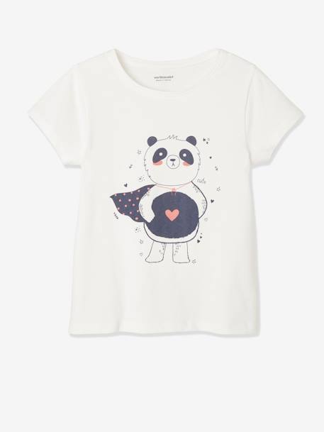 Lot pyjama + pyjashort panda Oeko-Tex® lot ivoire 2 - vertbaudet enfant 