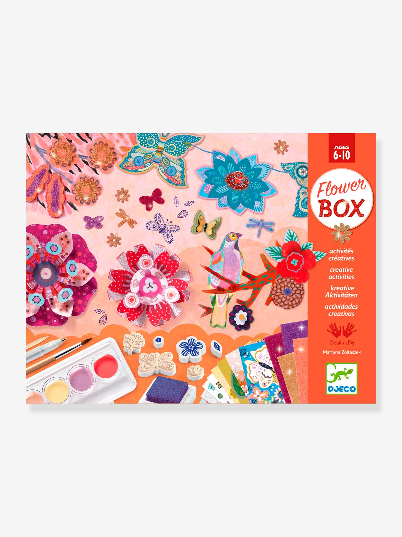 Coffret Le Jardin en fleurs DJECO rose