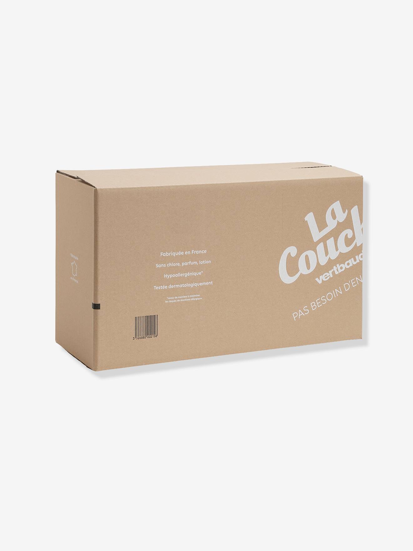 Box de 8 paquets de 27 couches T1 (de 2 à 5 kgs) blanc (Vertbaudet) - Image 2