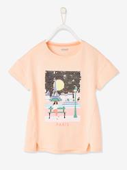 T-shirt motif 'city' fille manches courtes Oeko-Tex®  [numero-image] - vertbaudet enfant 