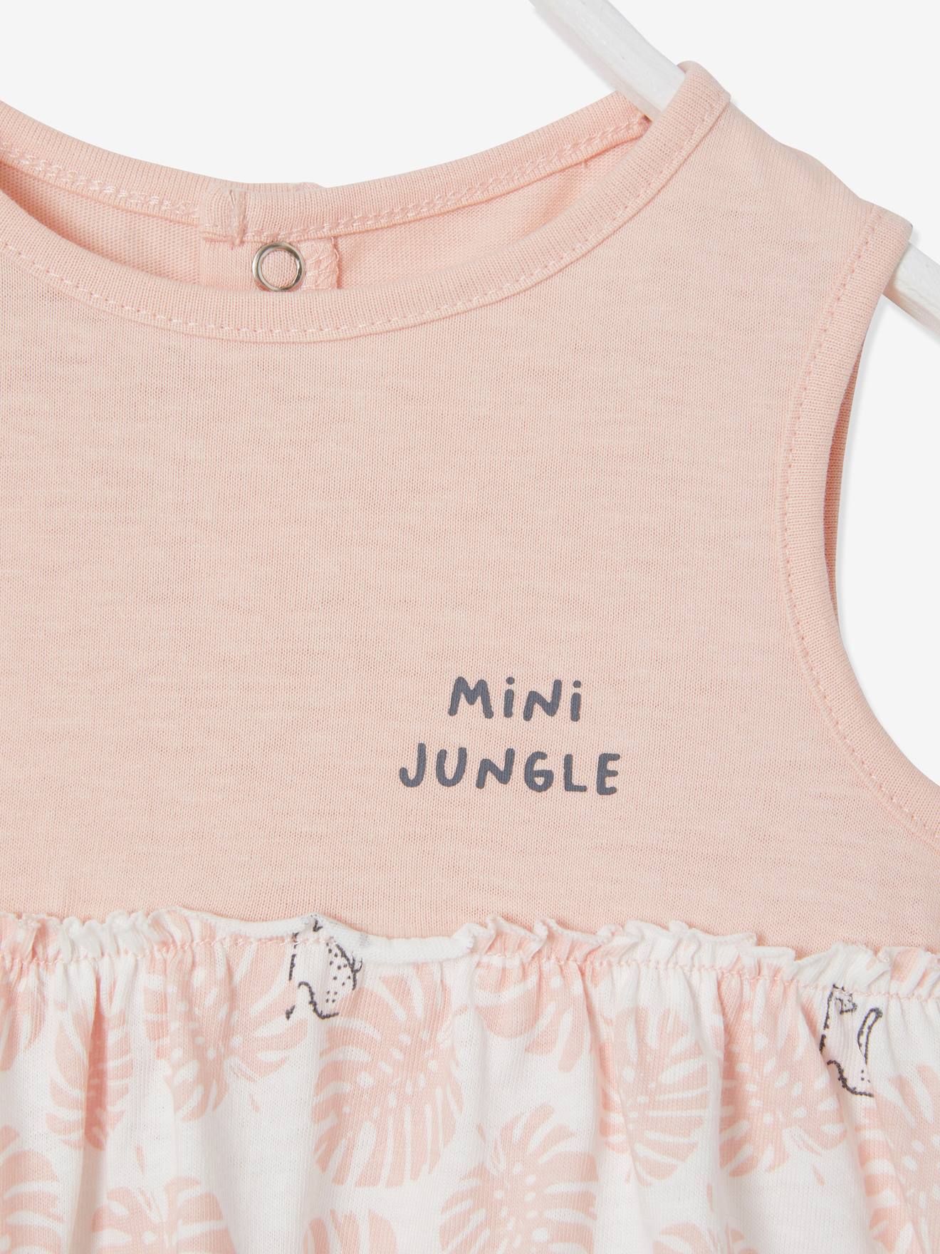 Robe Et Bandeau Assorti Bebe Fille Blanc Vertbaudet