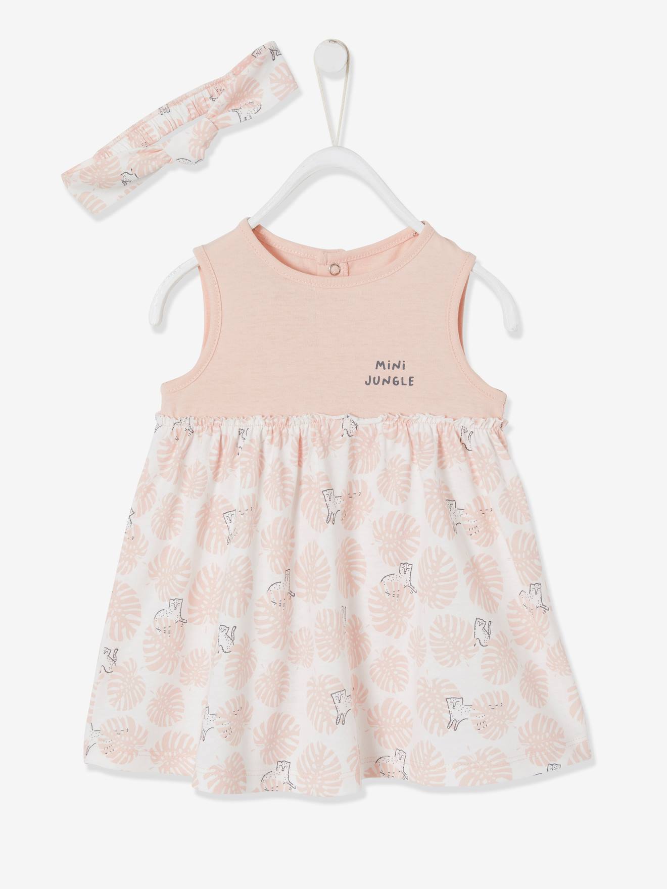 robe bebe rose