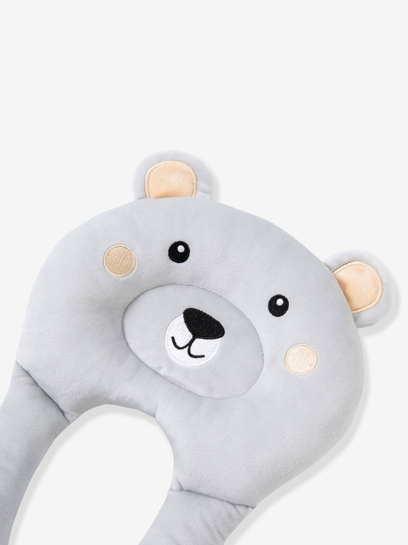 Doudou Cale Tete Babytolove Pili Baby Ours Gris Baby To Love