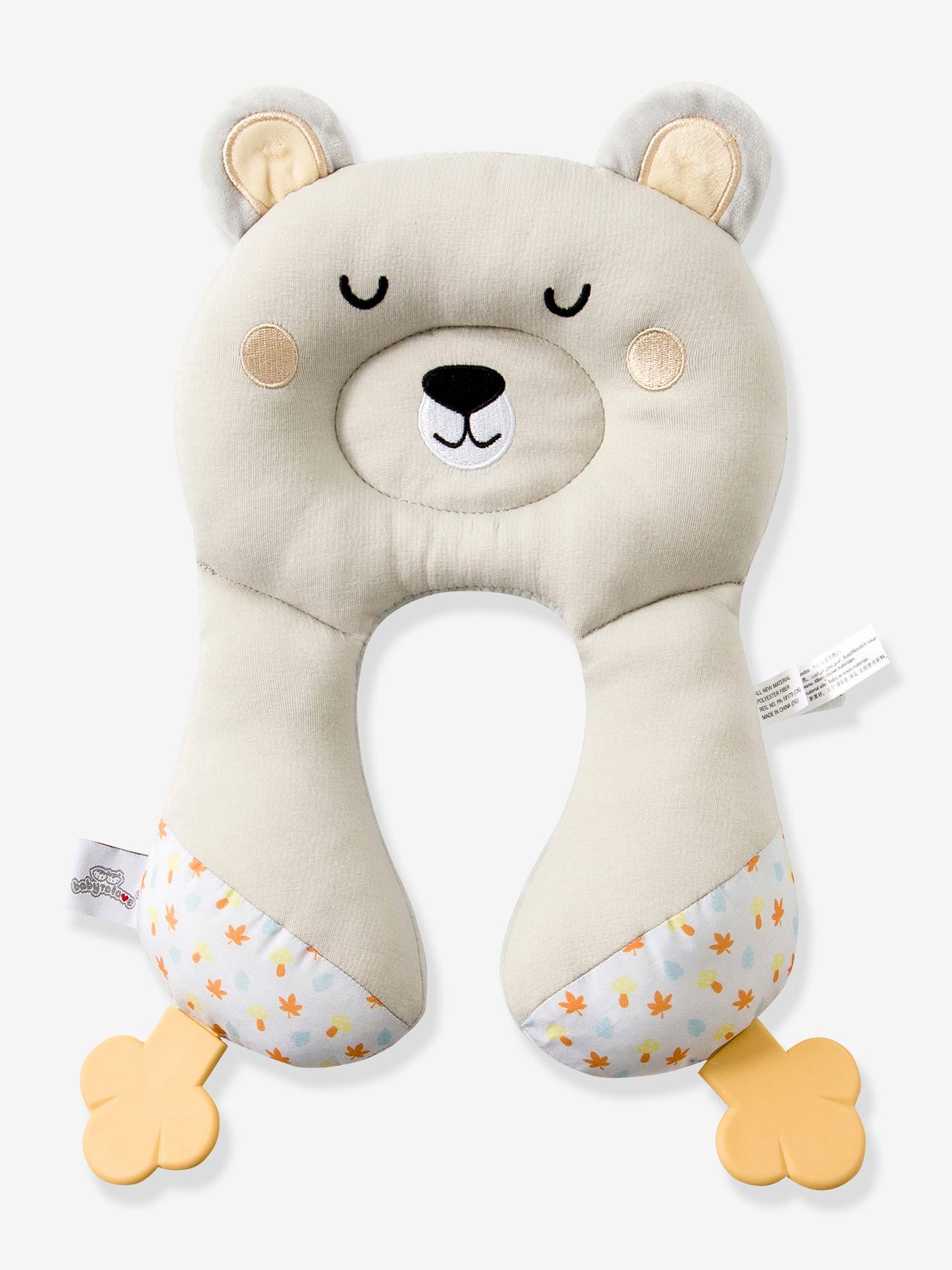 Doudou Cale Tete Babytolove Pili Baby Ours Gris Baby To Love