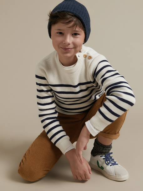 Le Pull Marin Intemporel N 5 Cyrillus Beige Raye Cyrillus Le Pull Marin Intemporel N 5 Cyrillus Beige Raye Cyrillus