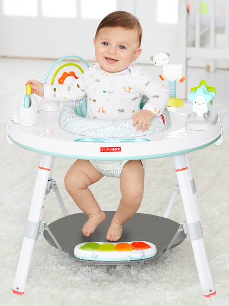 Centre D Activites D Eveil Evolutif Skip Hop Silver Lining Cloud Blanc Gris Skip Hop