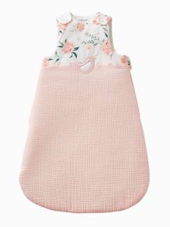 préparer l'arrivée de bébé valise maternité-Gigoteuse sans manches en gaze de coton EAU DE ROSE Oeko-Tex®
