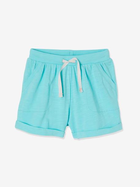 Lot de 2 shorts fille Oeko-Tex® lot turquoise 3 - vertbaudet enfant 