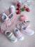 Baskets montantes bébé fille rose+rose fleuri 11 - vertbaudet enfant 