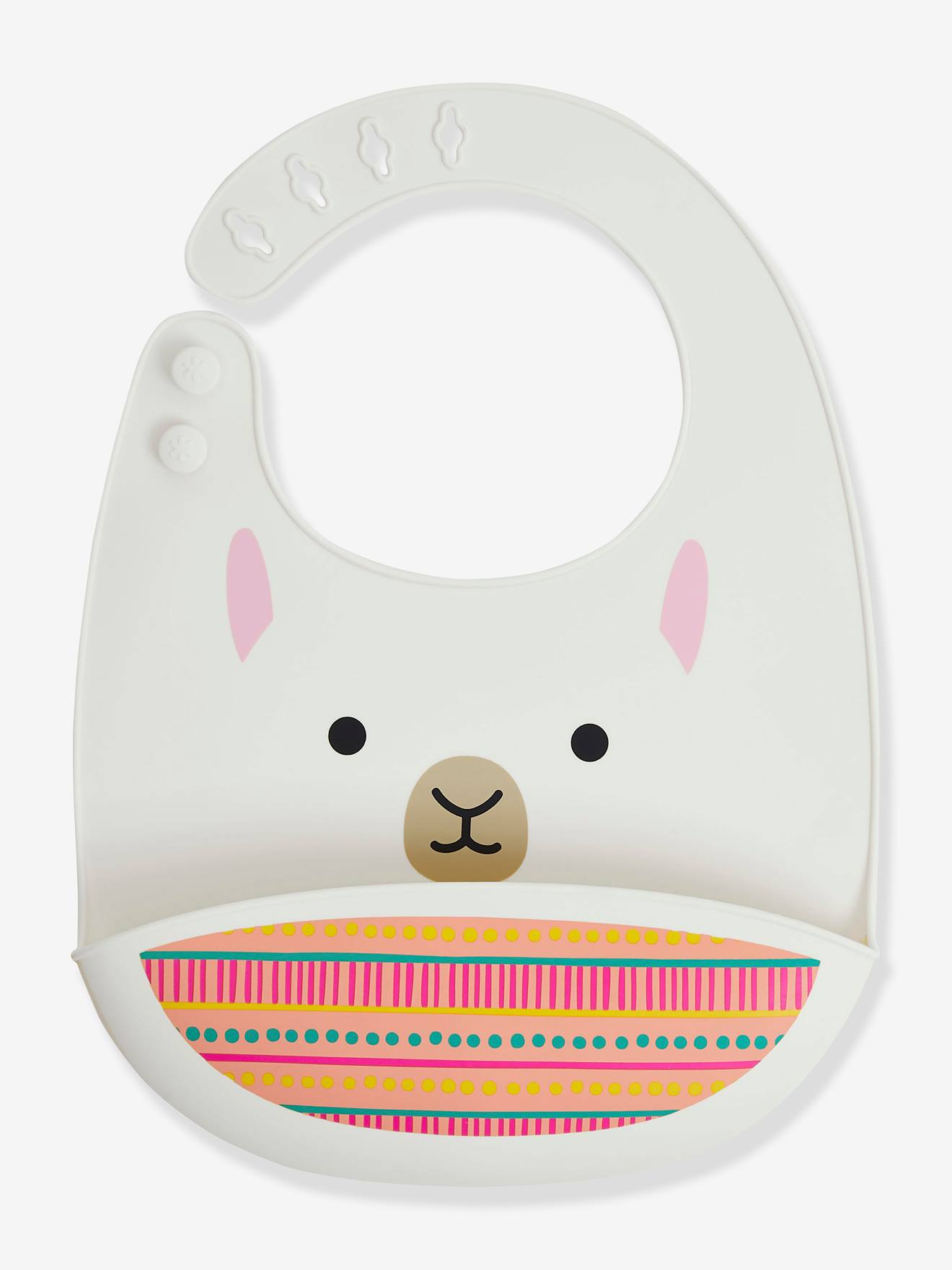 Zoo - Bavoir silicone SKIP HOP lama