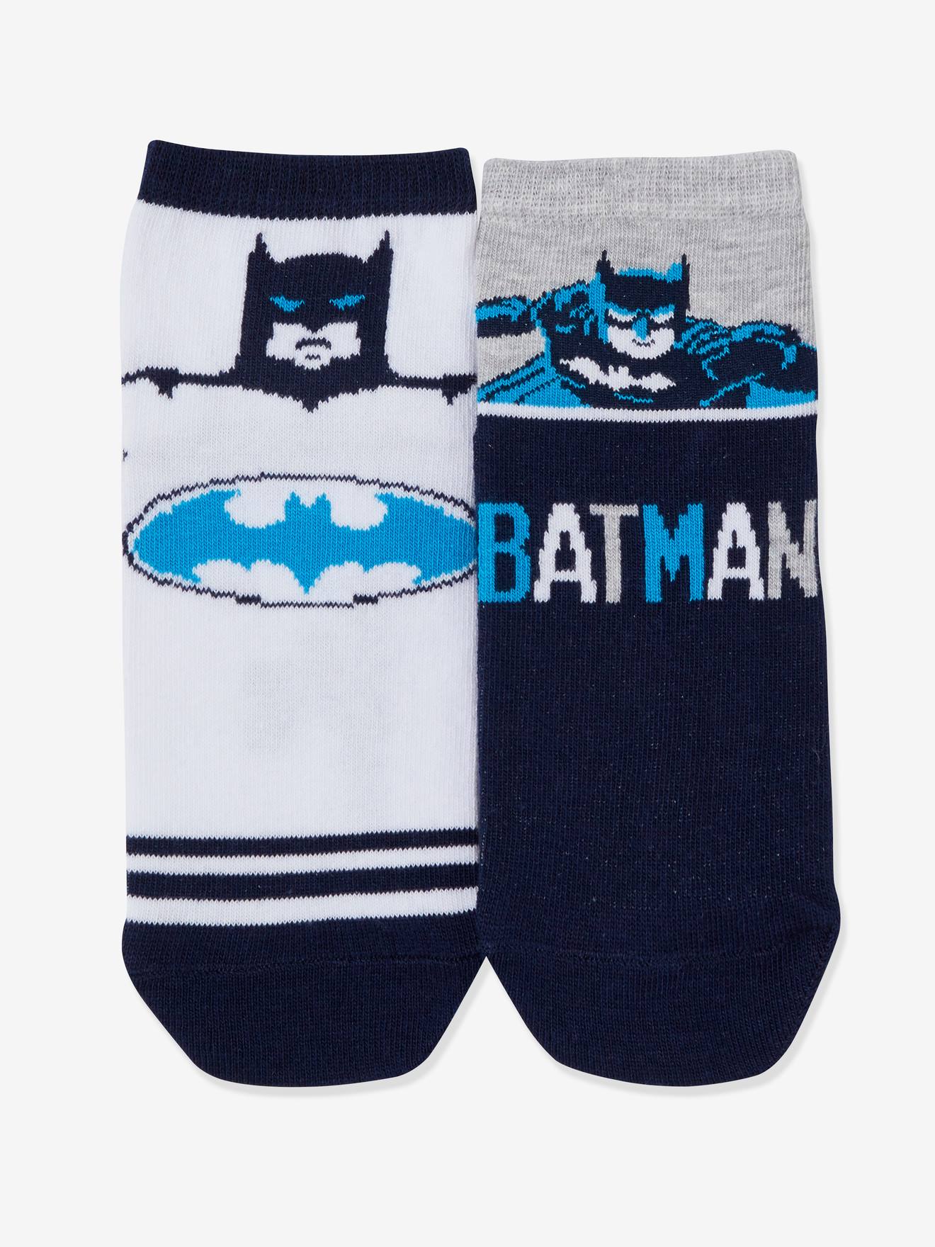 Lot de 2 paires de chaussettes DC Comics® Batman blanc