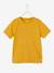 T-shirt couleur garçon manches courtes Oeko-Tex® beige clair+BLEU+bordeaux+jaune d'or+sauge 14 - vertbaudet enfant 