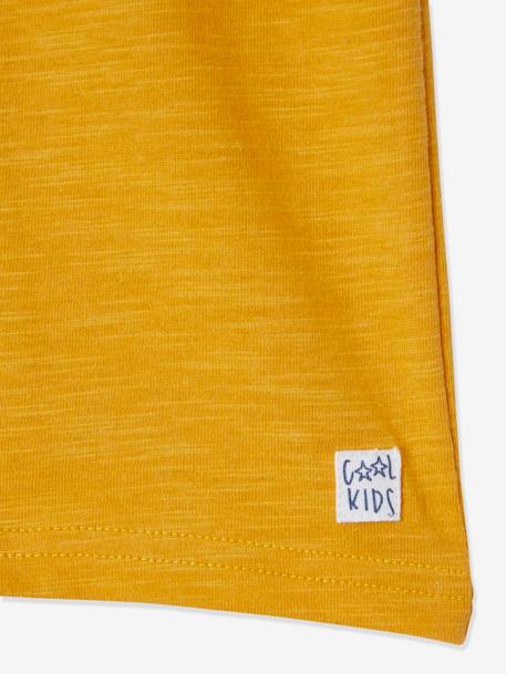 T-shirt couleur garçon manches courtes Oeko-Tex® beige clair+BLEU+bordeaux+jaune d'or+sauge 17 - vertbaudet enfant 