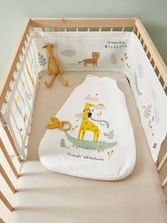 Linge de maison et décoration-Linge de lit bébé-Tour de lit respirant WILDLIFE Oeko-Tex®