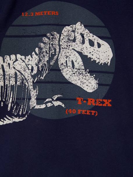 T-shirt motif dinosaure géant garçon Marine 3 - vertbaudet enfant 