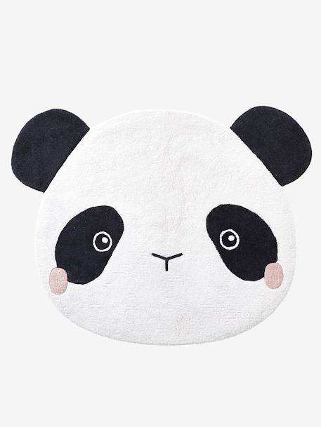 Tapis Panda HANOÏ écru / noir 1 - vertbaudet enfant 