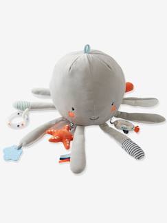 Jouet-Premier âge-Doudous et jouets en tissu-Peluche pieuvre d'activités géante Eau salée