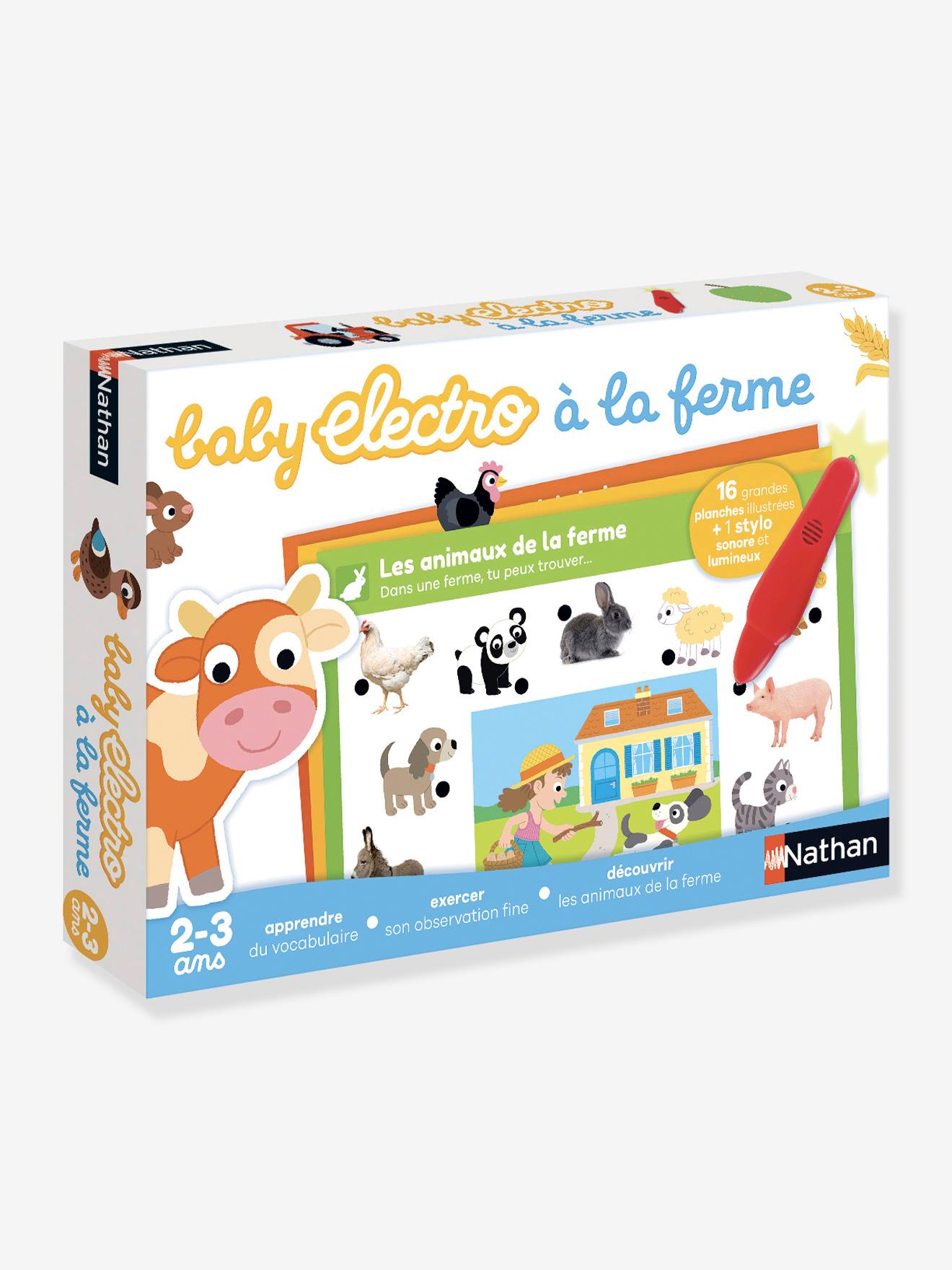 Baby électro à la ferme - NATHAN multicolor