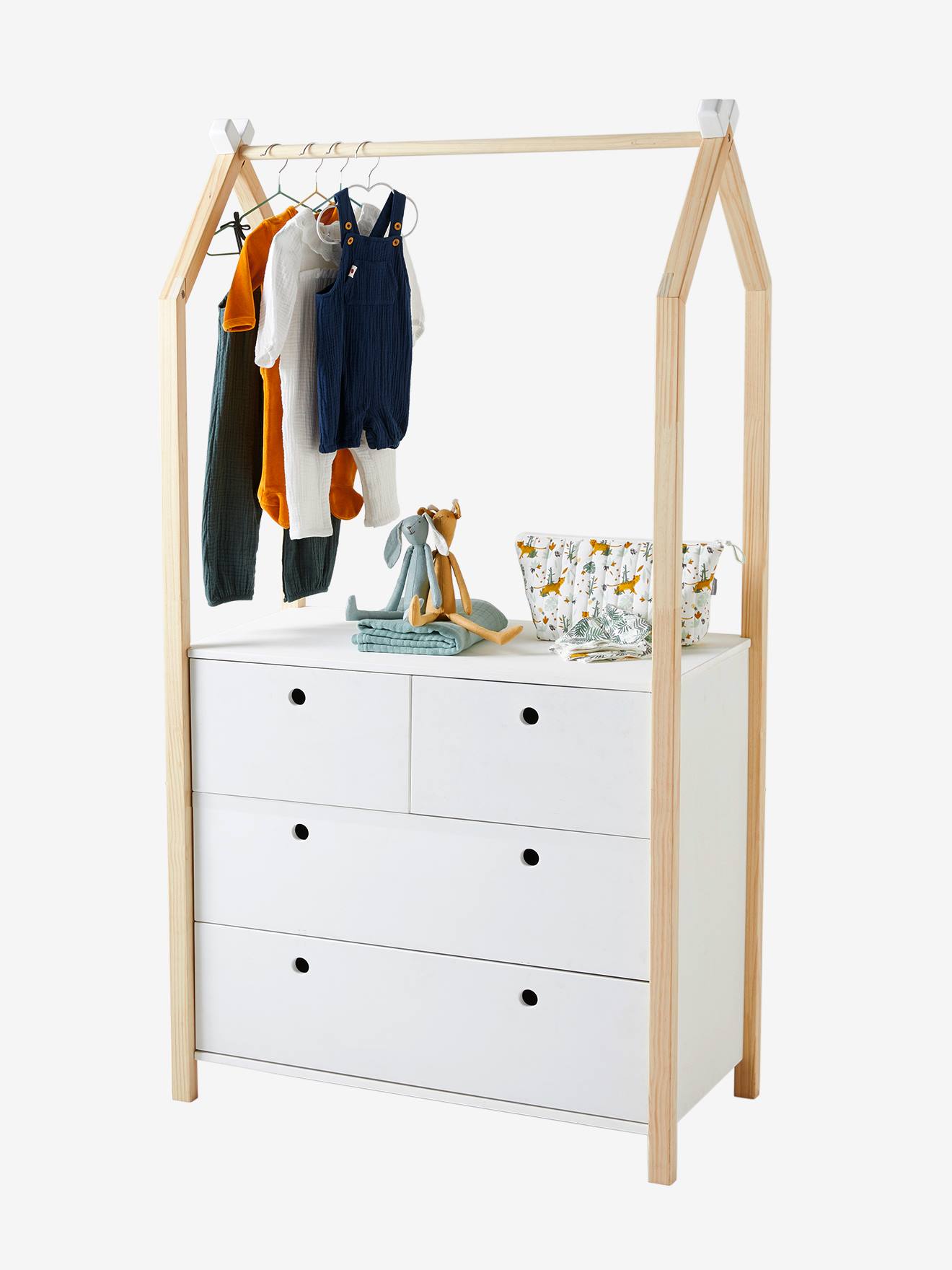 Commode penderie COCONUT blanc (Vertbaudet) - Image 2