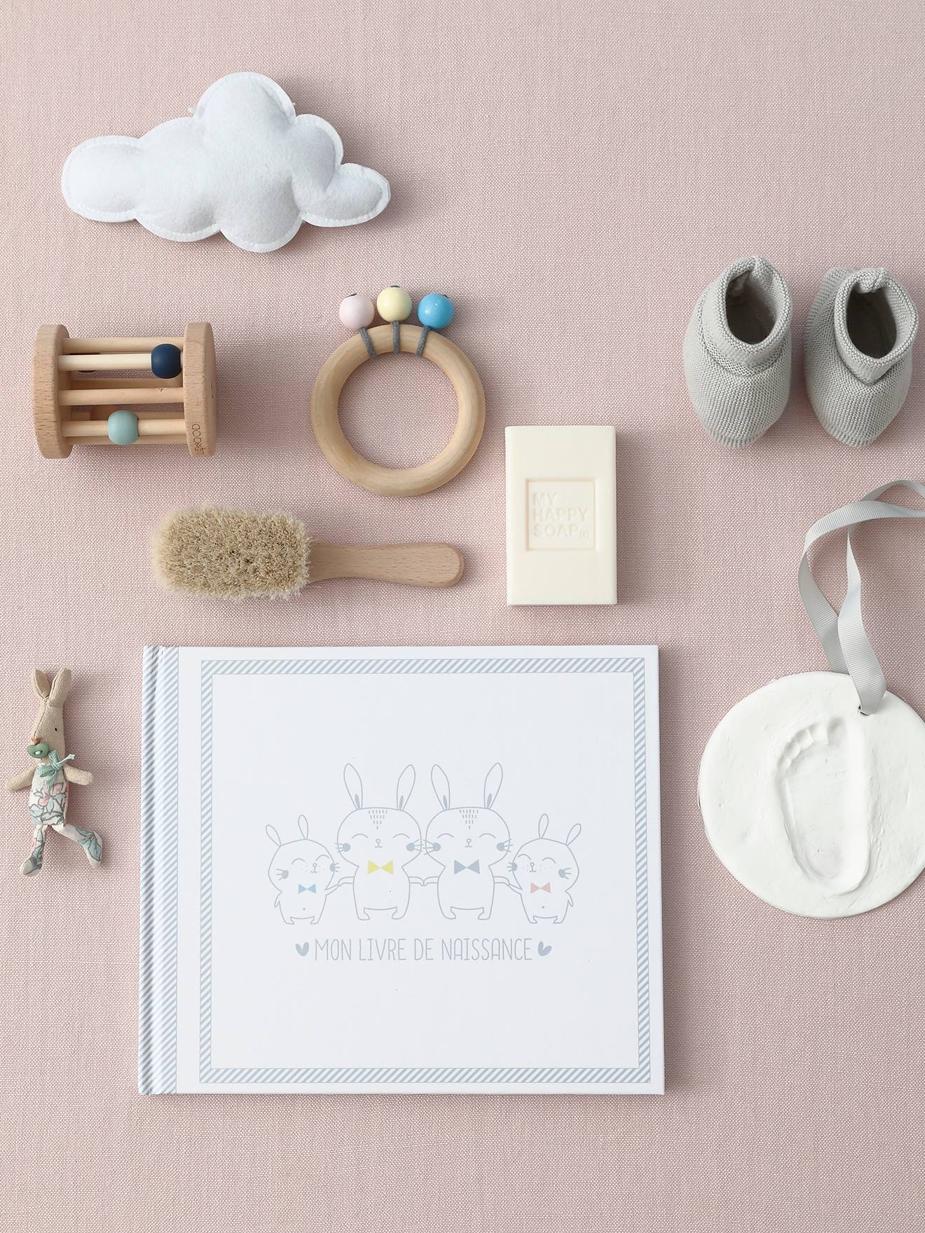 Livre de naissance blanc