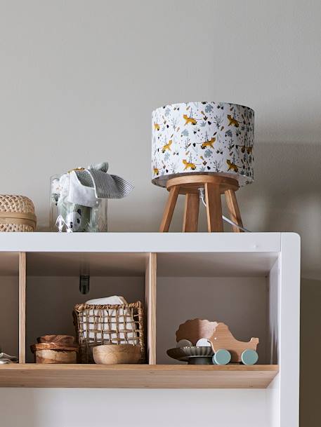 Vertbaudet - Lampe de chevet bois HANOÏ blanc