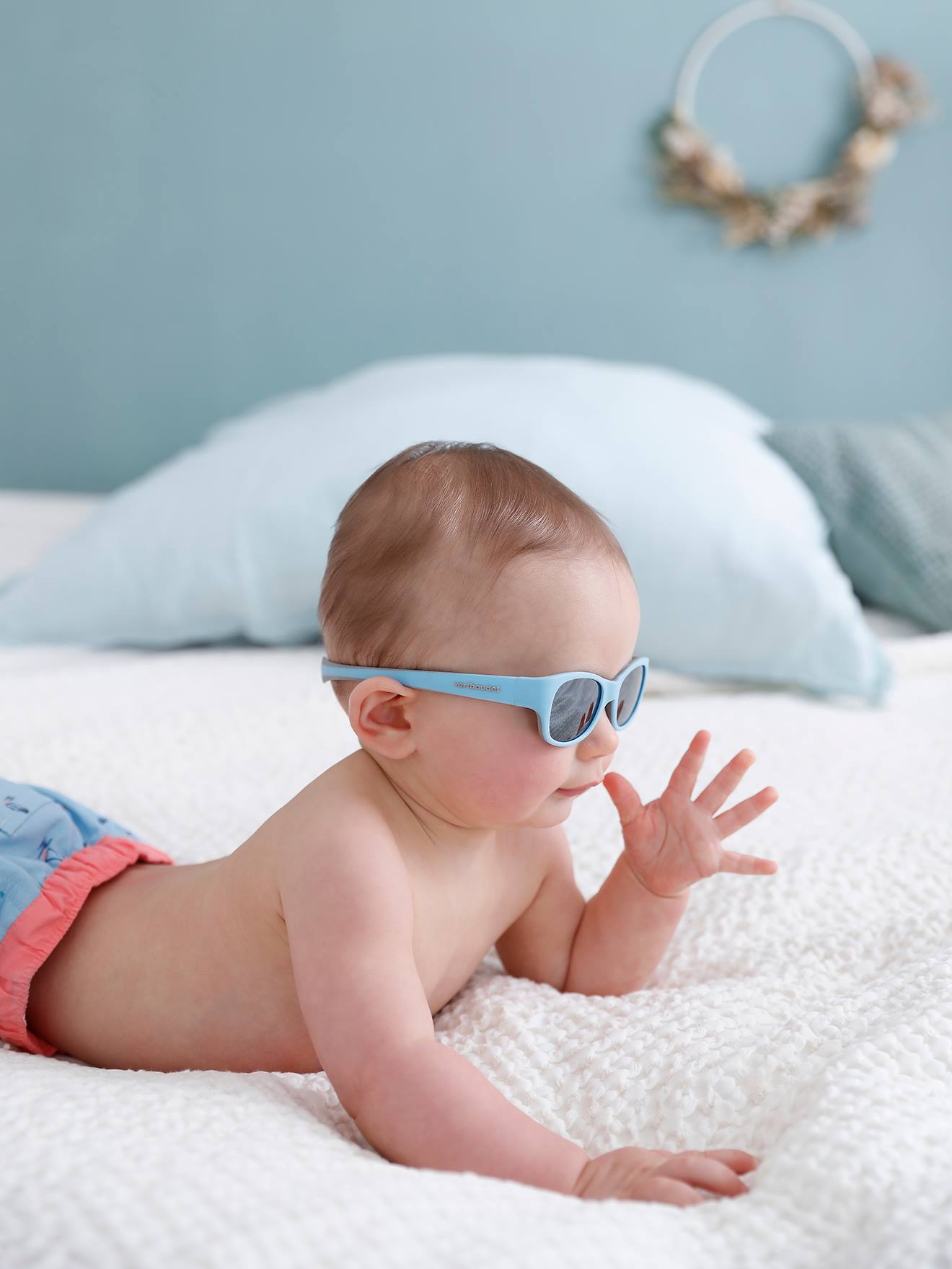 Lunettes De Soleil Pour Bebe Rose Vertbaudet