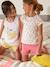 Lot de 2 pyjashorts fille cerise lot ivoire 3 - vertbaudet enfant 