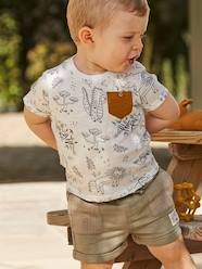 T-shirt savane bébé poche contrastée Oeko-Tex®  [numero-image] - vertbaudet enfant 