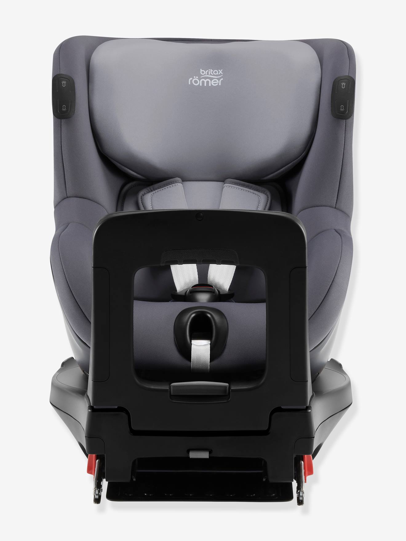 Siège-auto BRITAX Dualfix iSense i-Size 61 à 105 cm, équivalence groupe 1 gris foncé (midnight grey)
