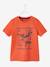Tee-shirt garçon motif animal manches courtes Oeko-Tex® Ivoire+Orange+sauge 7 - vertbaudet enfant 