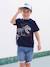 T-shirt motif dinosaure géant garçon Marine 4 - vertbaudet enfant 