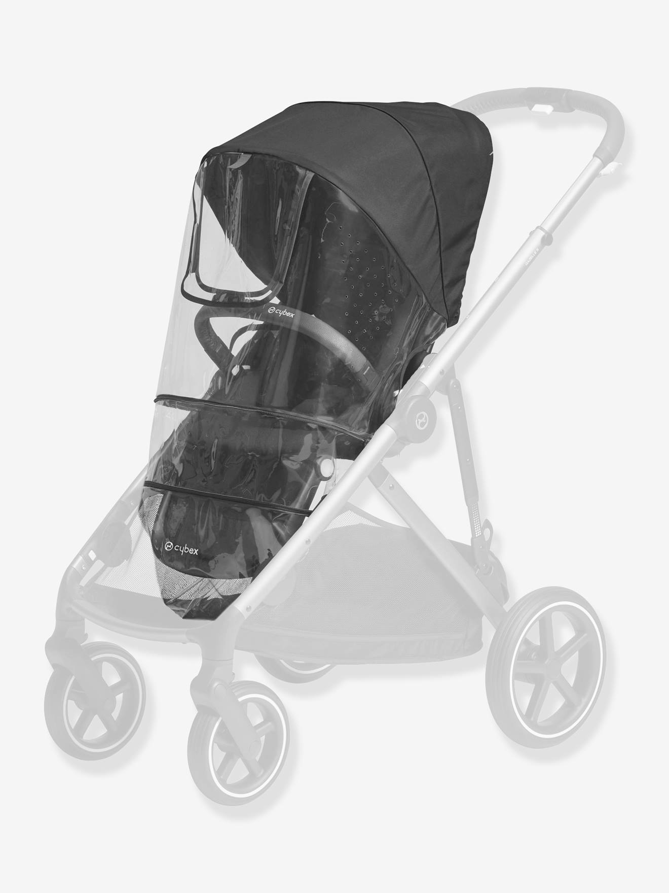 Habillage pluie pour poussette Gazelle S CYBEX transparent