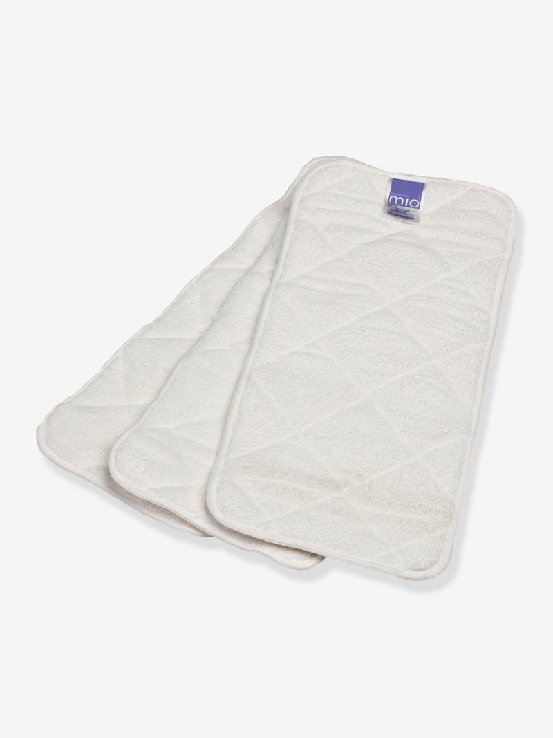 Mioboost, booster pour couches lavables (x3) BAMBINO MIO blanc
