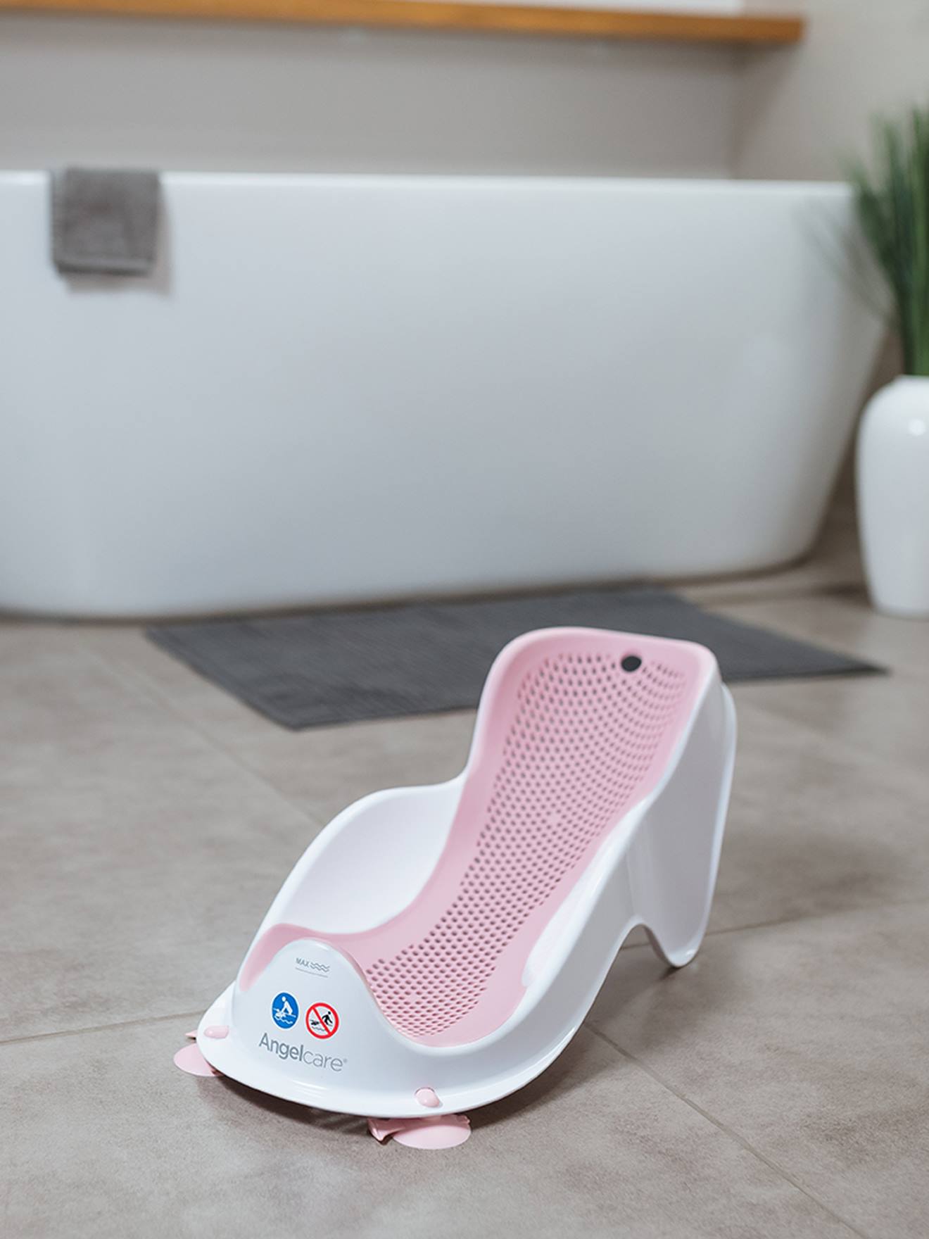 Transat de bain Fit ANGELCARE rose