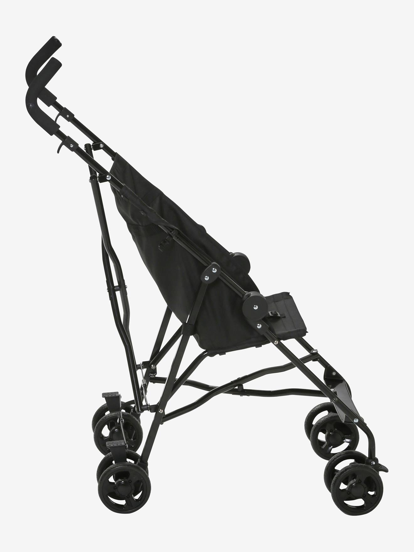 Poussette-canne  Minicity II noir (Vertbaudet) - Image 1